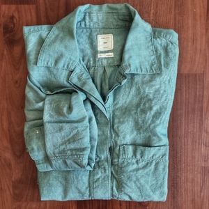 Gap teal popover button down
